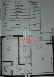 شقة بغرفتي نوم للبيع، Militari Residence، بتخطيط مفتوح - foto 8