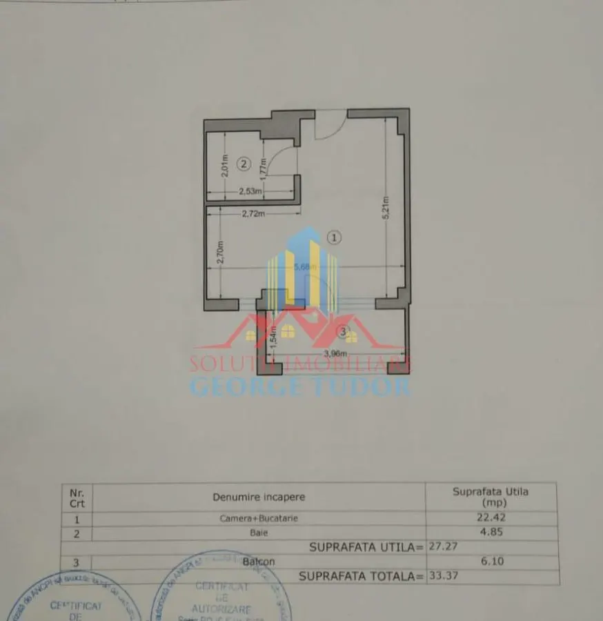 Vanzare garsoniera Militari Residence - foto 8