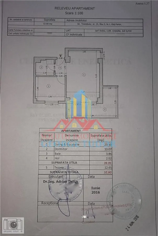 Ap. 2 camere, 53 mp de vanzare Chiajna, Str. Tineretului Nr 24, BL 5 - foto 21