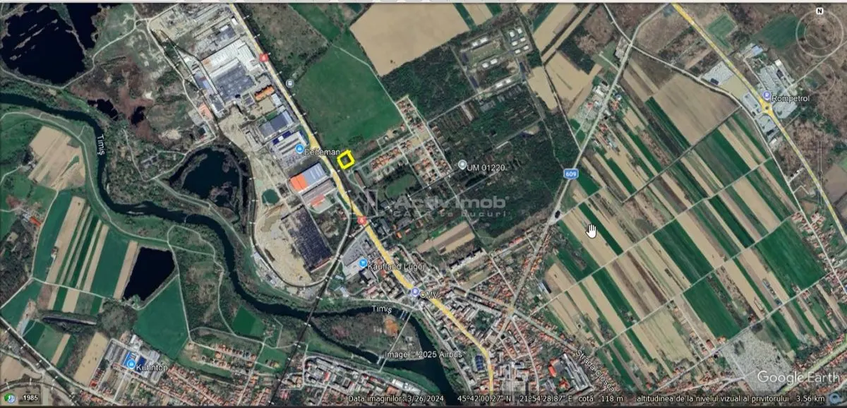 Lugoj, Teren Intravilan cu PUZ Aprobat 2.385 Mp. - foto 4