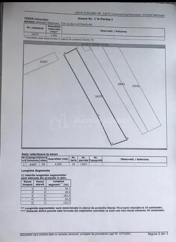 Teren pretabil mic cartier rezidential in apropiere de Ploiesti West Park si complexul Ramatuelle - foto 4