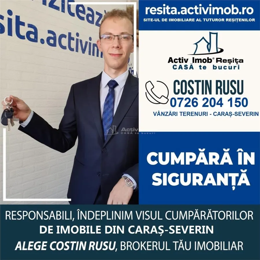 Resita, Teren Intravilan 2819 Mp., 16 Euro/Mp., Calea Caransebesului, Km. 6 - foto 8
