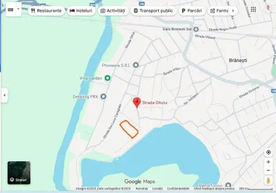 Land Plot Branesti - Str Oltului - 1,600 sqm - 16m Frontage - Branesti
