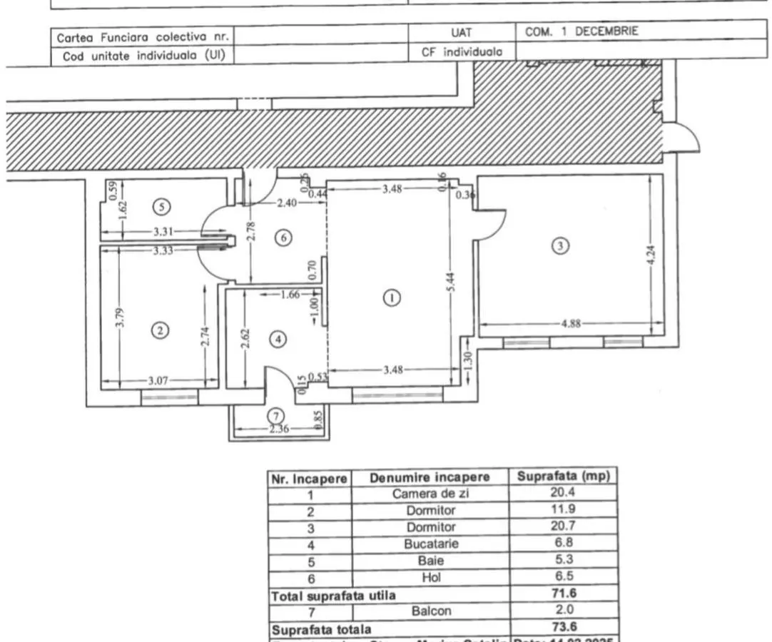 3 camere - X-Residence 1 Decembrie - 74mp - etaj 3 - prima inchiriere - foto 7