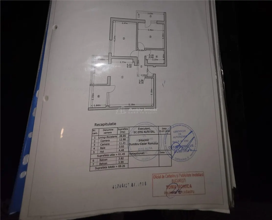 3 Camere - loc parcare - Corvaris Residence 21 - Aparatorii Patriei - foto 15