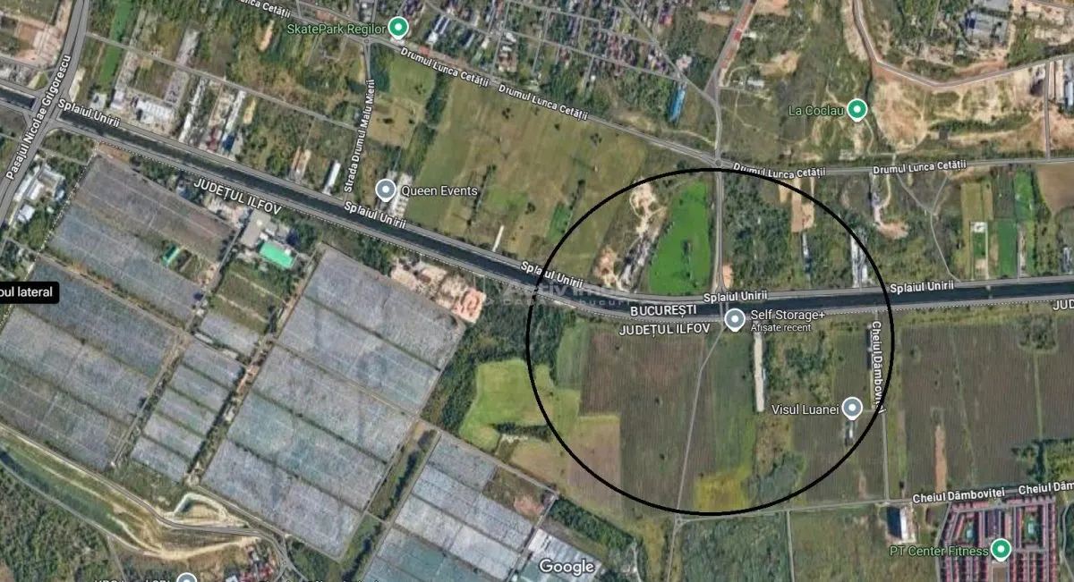 Teren 4,6 ha, Intravilan, Splaiul Unirii, PUZ Aprobat, Rezidential, Comercial - foto 1