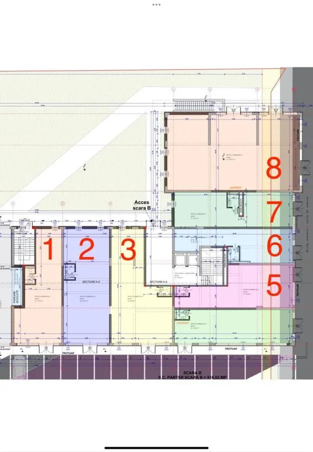 Spații comerciale noi de închiriat str. Tudor Vladimirescu - bloc nou Urbana 3 - foto 2