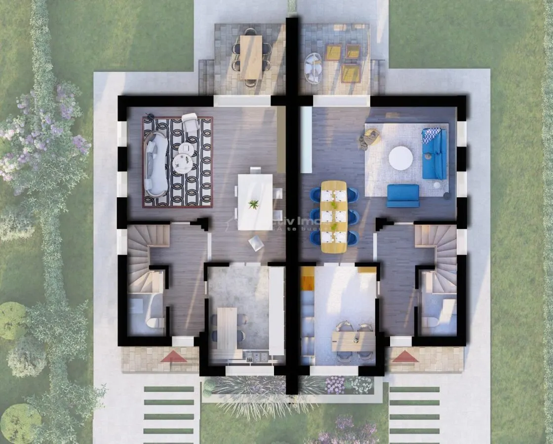 Duplex 4 camere-Buda-Pereti dublii tencuiti-Toate utilitatile-Incalzire in pardoseala - foto 8