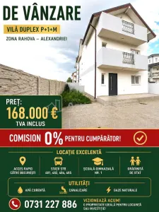 VANZARE - Casa sau SPATIU COMERCIAL - Locuinta si /sau Afacere - Vila -- 168000E tva inclus - Rahova – Alexandriei – Leroy Merlin - COMISION 0 ! - Bucuresti