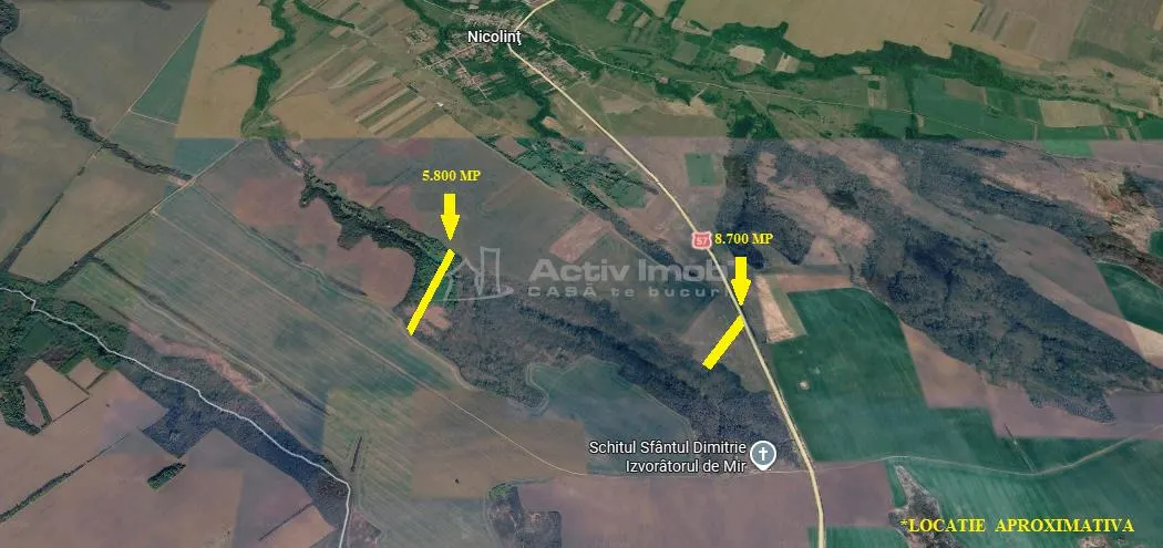 Nicolint, 2 Terenuri Extravilane, Arabil, 1.45 Hectare - foto 6