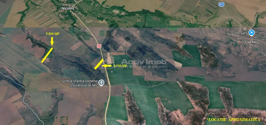 Nicolint, 2 Terenuri Extravilane, Arabil, 1.45 Hectare - foto 7