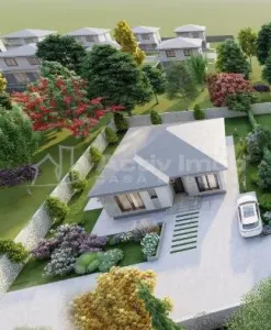 Casa individuala-La Cheie-Cornetu-Teren 600 mp-Asfalt-Toate utilitatile - foto 6