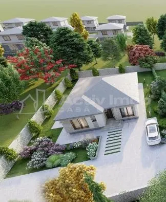 Casa individuala-La Cheie-Cornetu-Teren 600 mp-Asfalt-Toate utilitatile - foto 6