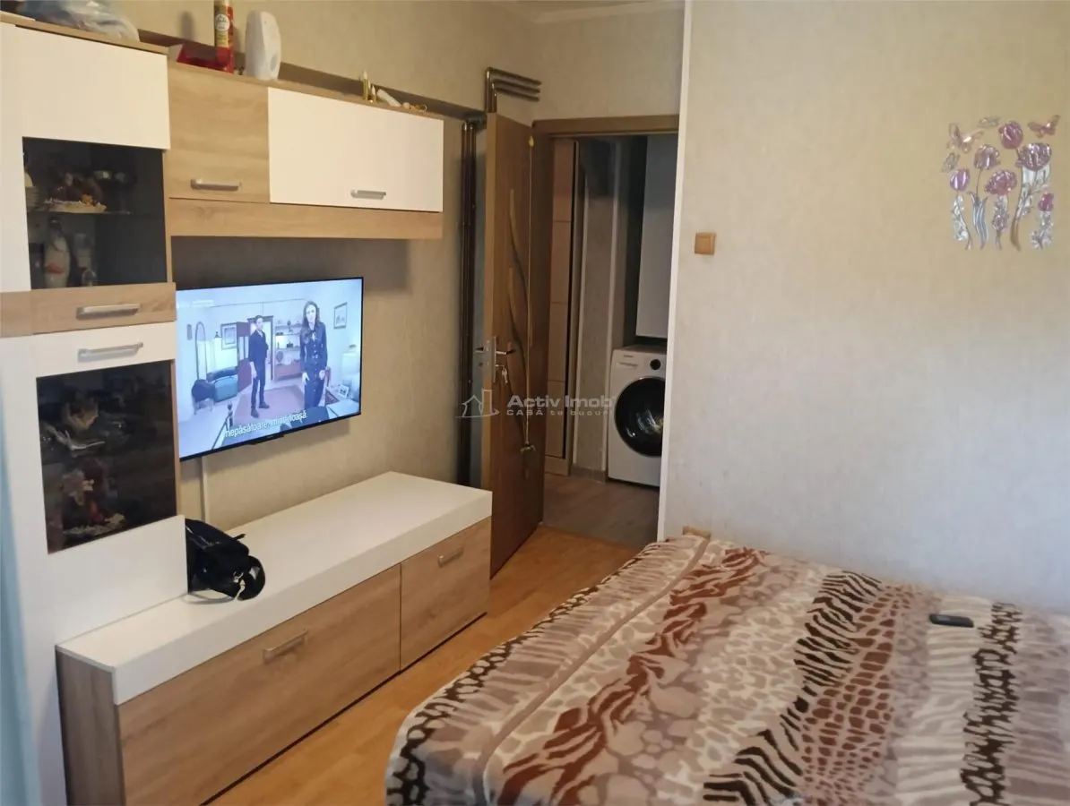 Apartament cu 3 camere-Bloc reabilitat-Teius-Stradal-Mobilat si utilat- - foto 13