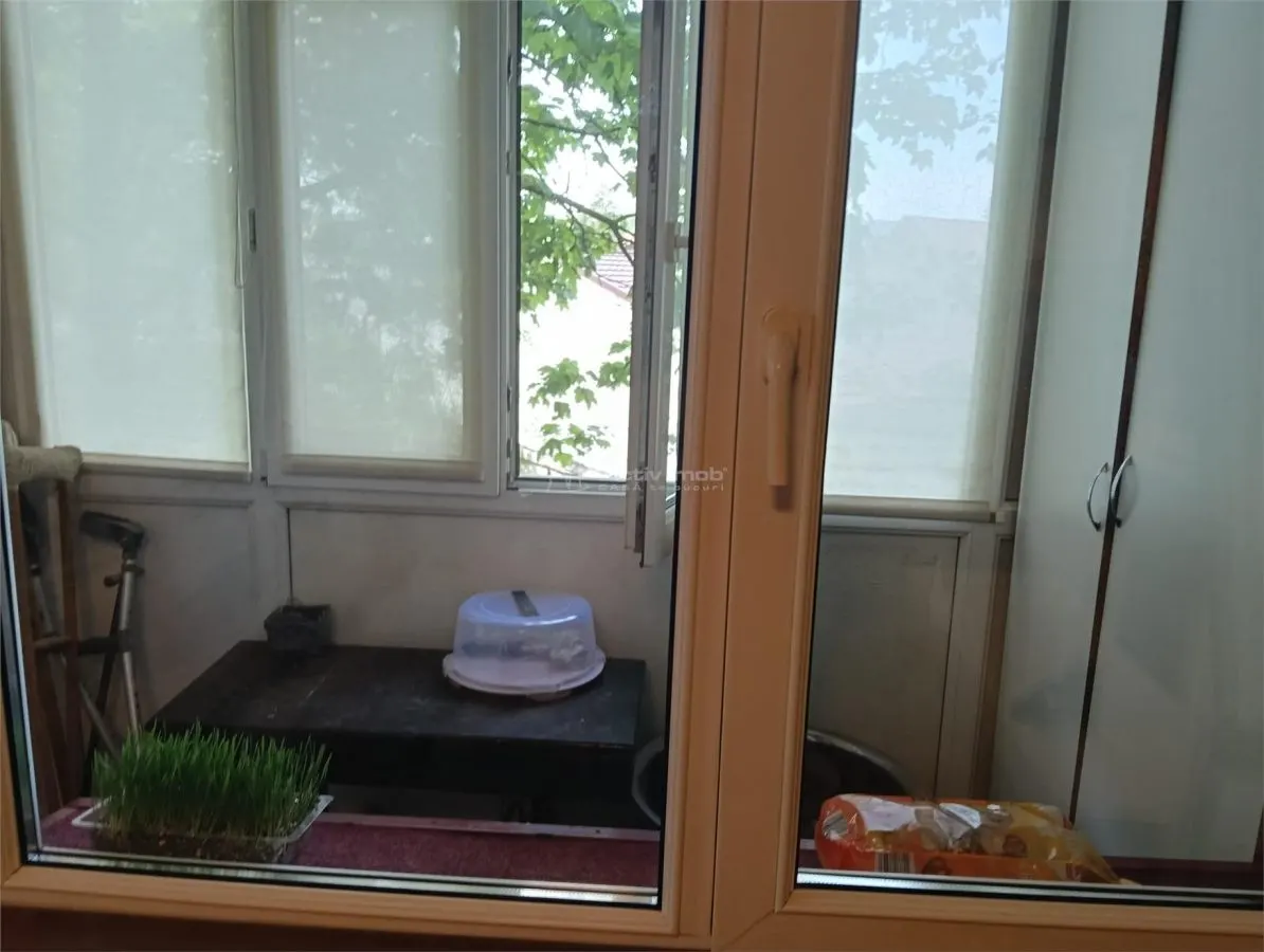 Apartament cu 3 camere-Bloc reabilitat-Teius-Stradal-Mobilat si utilat- - foto 17