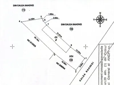 Teren 469 mp si Casa (101 mp), Piata Cosbuc - foto 3