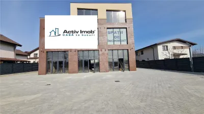 Spatiu comercial - Tunari - 1156mp utili - constructie noua - P + 2 etaje - Tunari