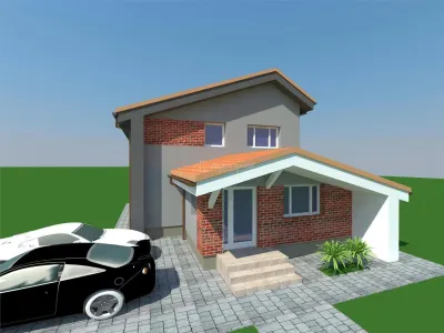 Casa la rosu - Constructie 2025 - Mintia - Mintia