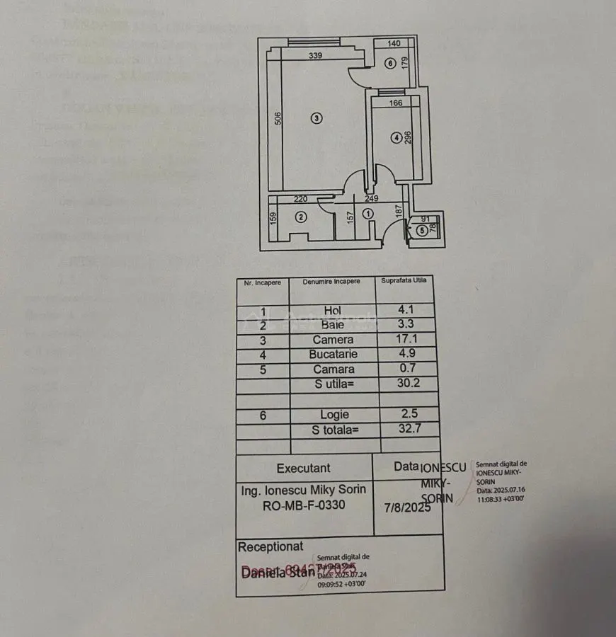 Studio with Separated Layout – 33 sqm – Tineretului - foto 13