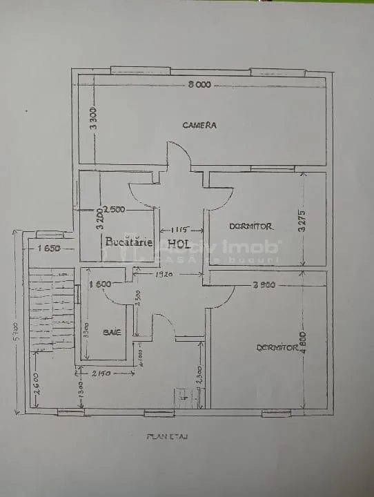 Etaj + Mansarda de vanzare | Targoviste - Zona Inspectoratului Scolar | 90 mp + Mansarda | Pret Excelent - foto 2