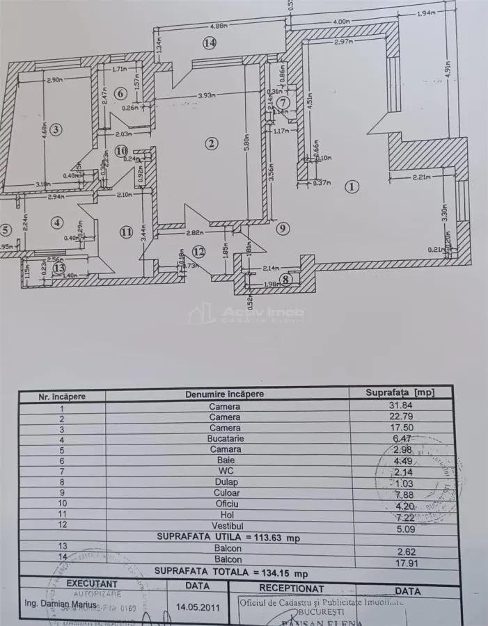 Apartament 3 Camere Victoriei- Piata Sfintii Voiezii - foto 4
