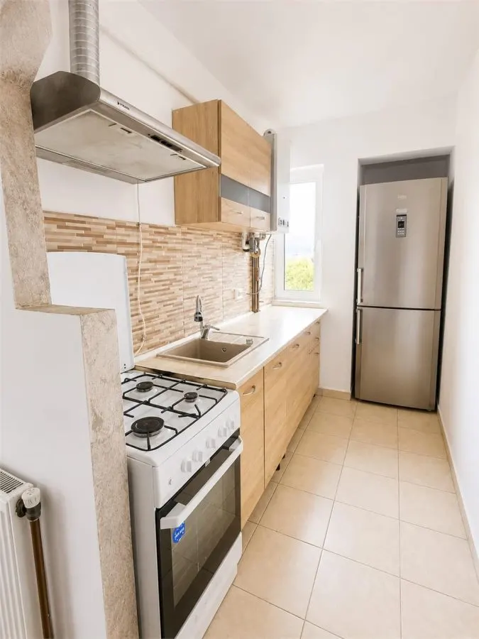 Apartament de vanzare cu 2 camere mobilat - foto 7