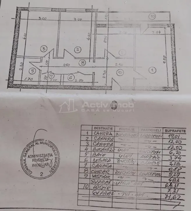 3 Camere, Decomandat, Al. Obregia - foto 1