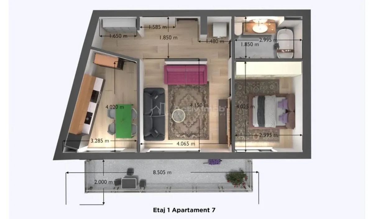 Proiect imobiliar Nou - Direct de la dezvoltator - Malul Crisului - foto 17