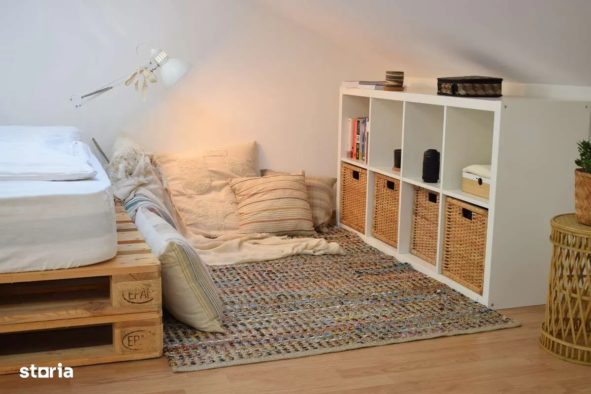 Apartament modern 53 mp pe 2 niveluri - complet utilat – Nufărul - foto 13