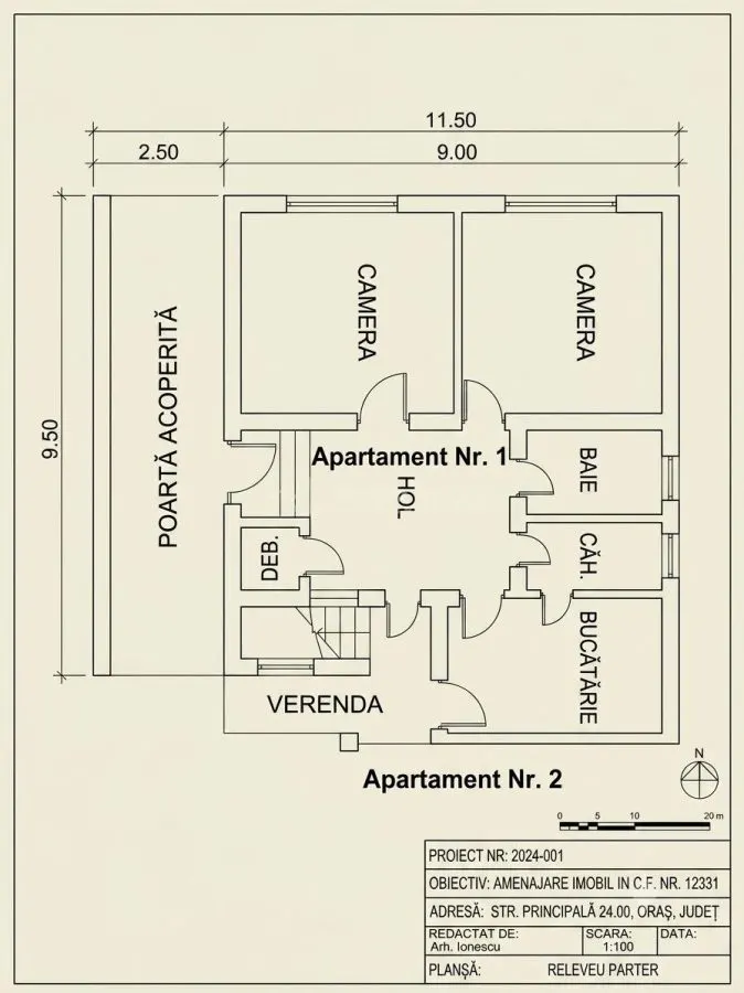 Imobil cu 3 apartamente - 270 mp construiti - langa Palatul Baroc – locuinta sau investitie - foto 19
