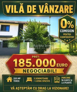 别墅出售 – Prelungirea Ghencea, Safirului – 185,000欧元 – 部分家具 - Bucuresti