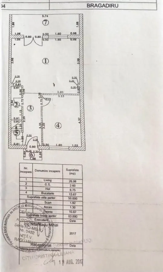 别墅出售 – Prelungirea Ghencea, Safirului – 185,000欧元 – 部分家具 - foto 25