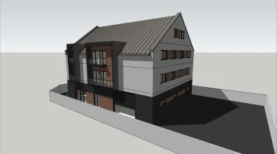 Cladire 4 Apartamente si Spatiu Comercial Sacalaz - Sacalaz