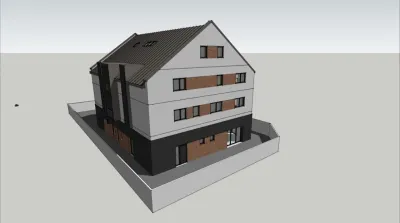 Cladire 4 Apartamente si Spatiu Comercial Sacalaz - foto 2