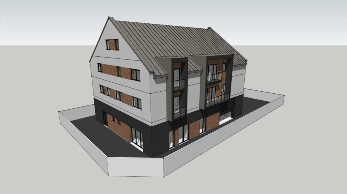 Cladire 4 Apartamente si Spatiu Comercial Sacalaz - foto 16