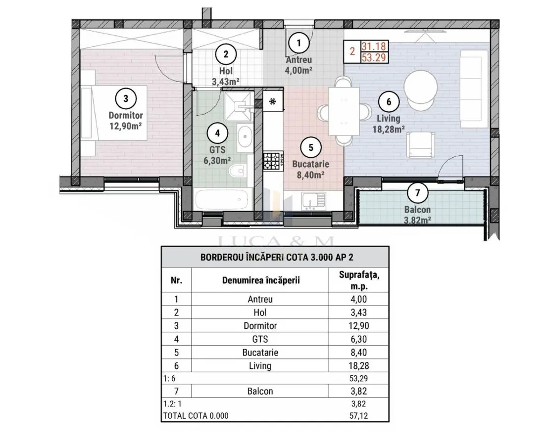 APARTAMENTE NOI PREMIUM INCALZIRE IN PARDOSEALA LOC PARCARE INCLUS - foto 20