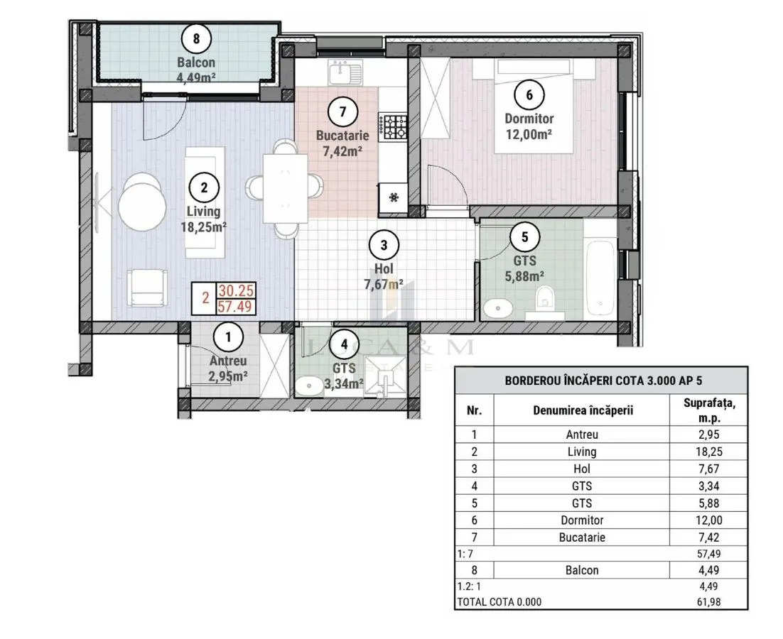APARTAMENTE NOI PREMIUM INCALZIRE IN PARDOSEALA LOC PARCARE INCLUS - foto 21