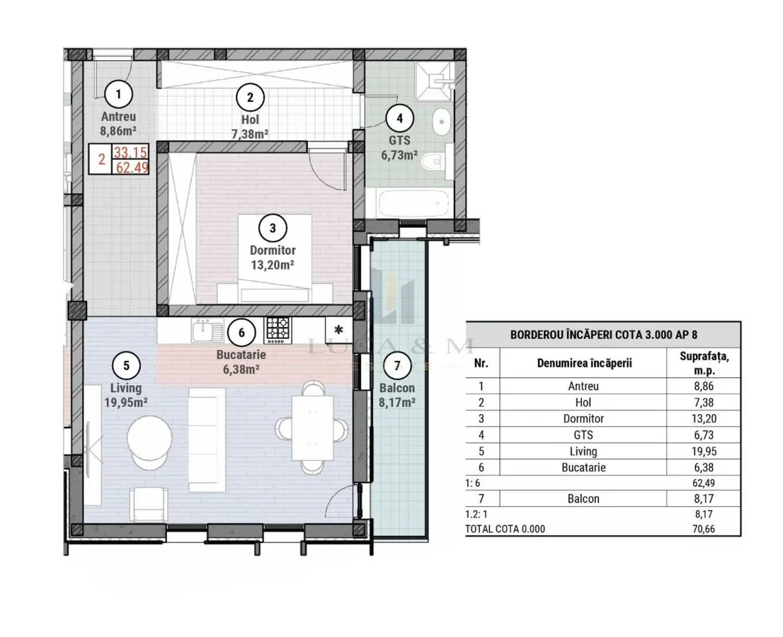 APARTAMENTE NOI PREMIUM INCALZIRE IN PARDOSEALA LOC PARCARE INCLUS - foto 23