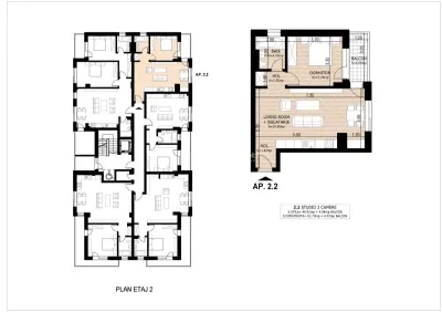 2 camere imobil nou Th. Pallady - foto 1