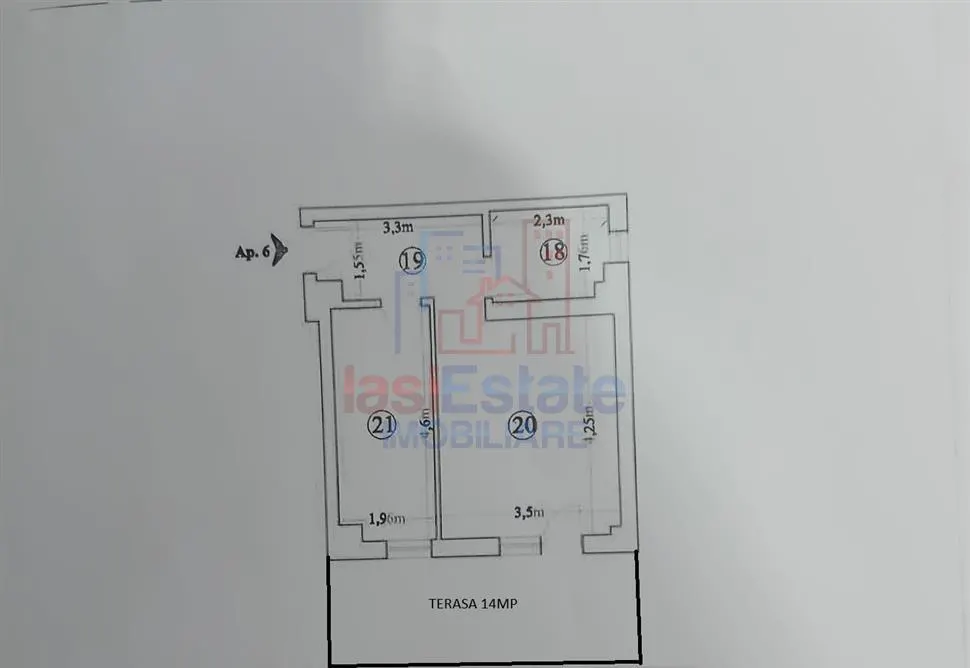 1-Bedroom Apartment with Large Terrace – Hlincea - foto 8