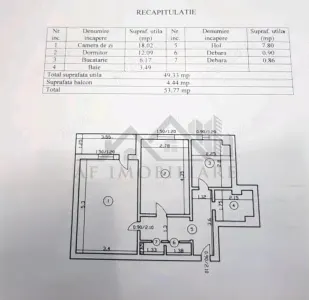 Appartement deux chambres, Mircea cel Bătrân, Iași - foto 2
