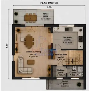 Maison Individuelle P+1 à Vendre à Vişan–Bărnova avec Vue Exceptionnelle - foto 5