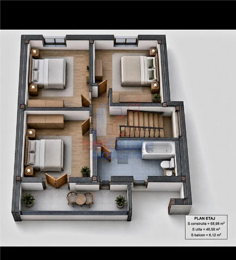 Maison Individuelle P+1 à Vendre à Vişan–Bărnova avec Vue Exceptionnelle - foto 7