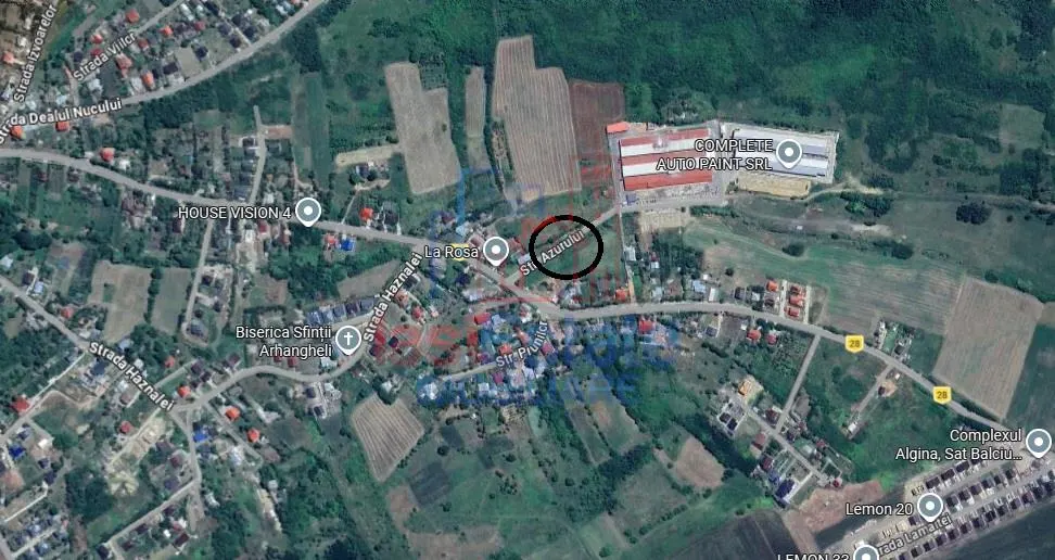 Miroslava Balciu TEREN 1000mp (2x500mp) str asfaltata si toate utilitatile - foto 2