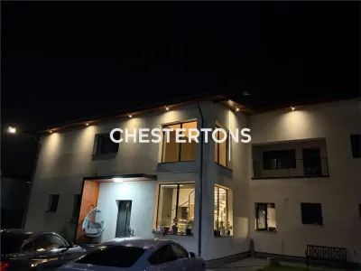 Vila eleganta formata din 2 corpuri, rezidenta exclusivista, Baldovinesti -Braila, ideal investitie - foto 17