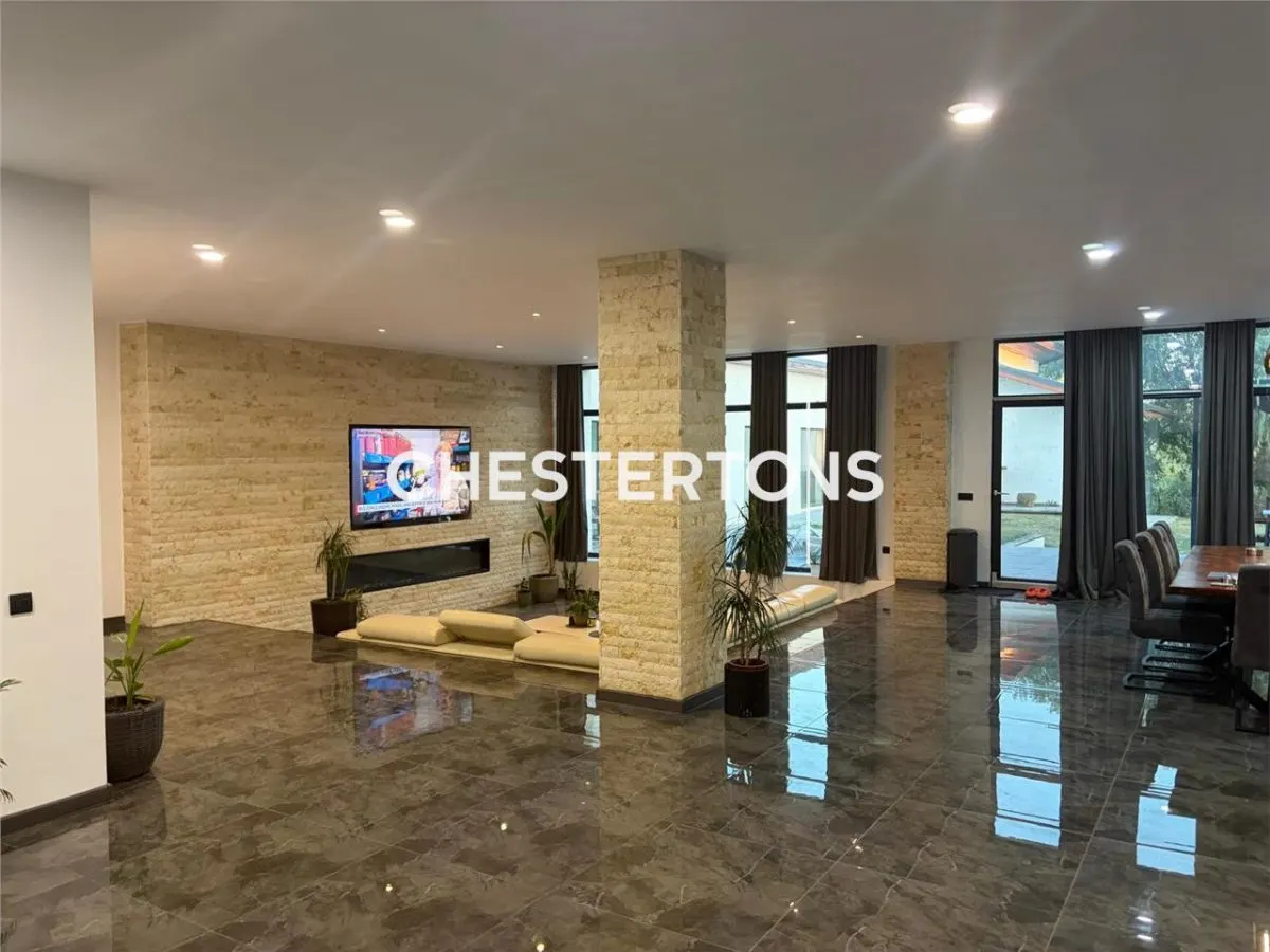 Vila eleganta formata din 2 corpuri, rezidenta exclusivista, Baldovinesti -Braila, ideal investitie - foto 3