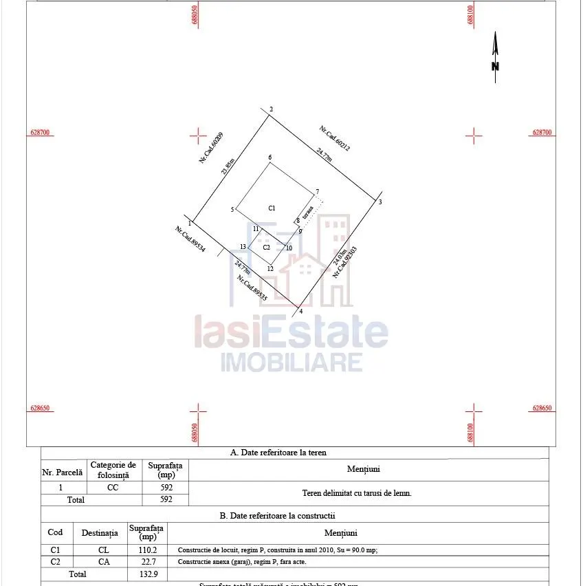 Vorovesti, Casa de una Planta con Doble Acceso a Calle, Terreno 690 m² - foto 19