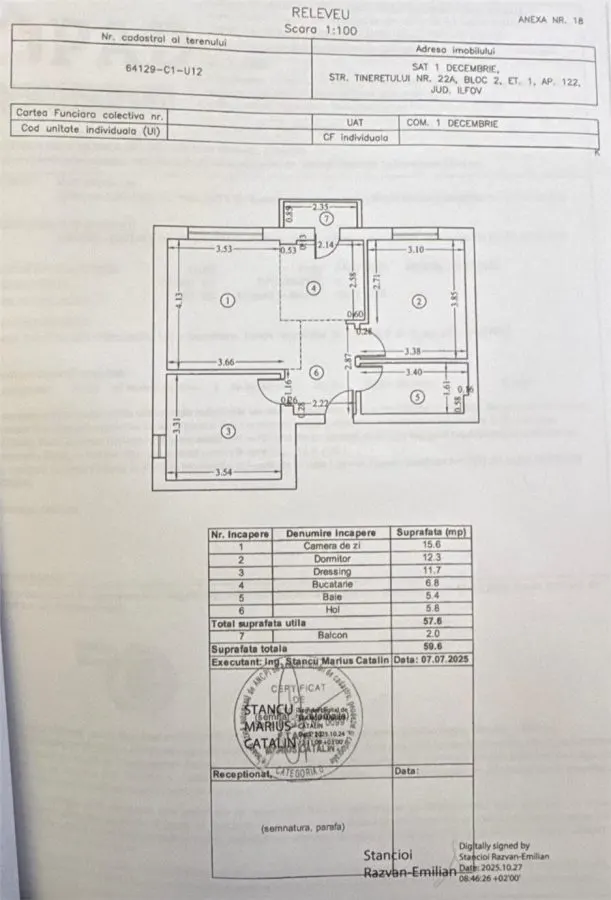 3-Bedroom Apartment, X-Residence 1 Decembrie, 60sqm, Ground Floor, First Let - foto 11
