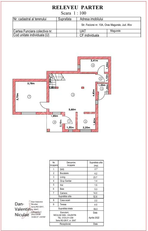 Casa 5 camere - teren 1400mp - Magurele - Str. Fecioarei - foto 15