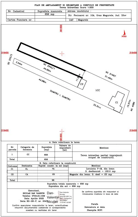 Casa 5 camere - teren 1400mp - Magurele - Str. Fecioarei - foto 17